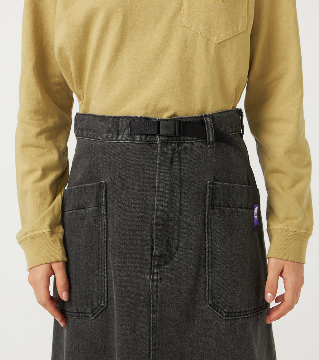 Denim Field Skirt