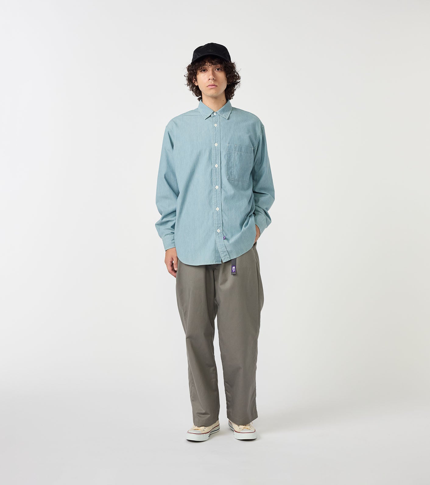 Regular Collar Chambray Field Shirt
