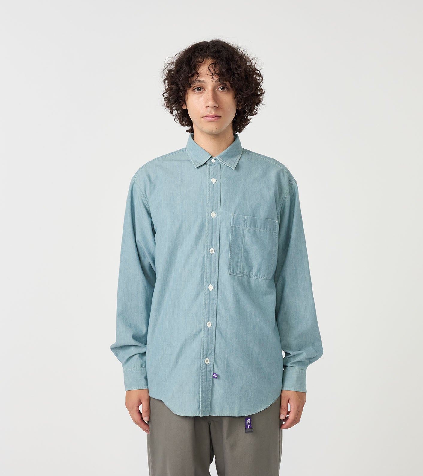 Regular Collar Chambray Field Shirt