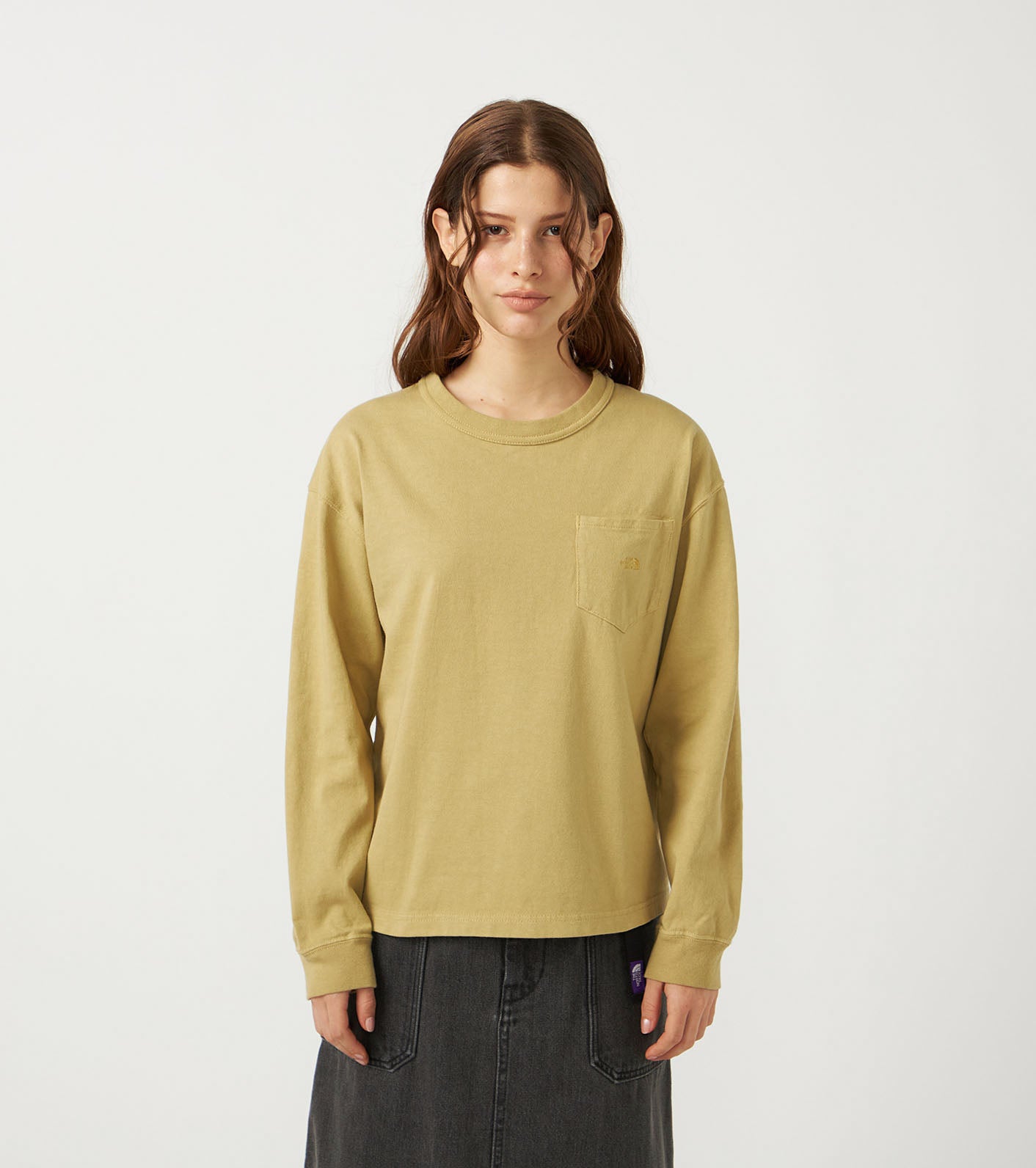 8oz Field Long Sleeve Pocket Tee