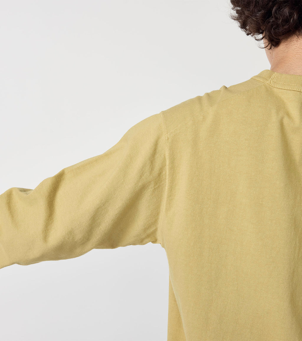 8oz Field Long Sleeve Pocket Tee