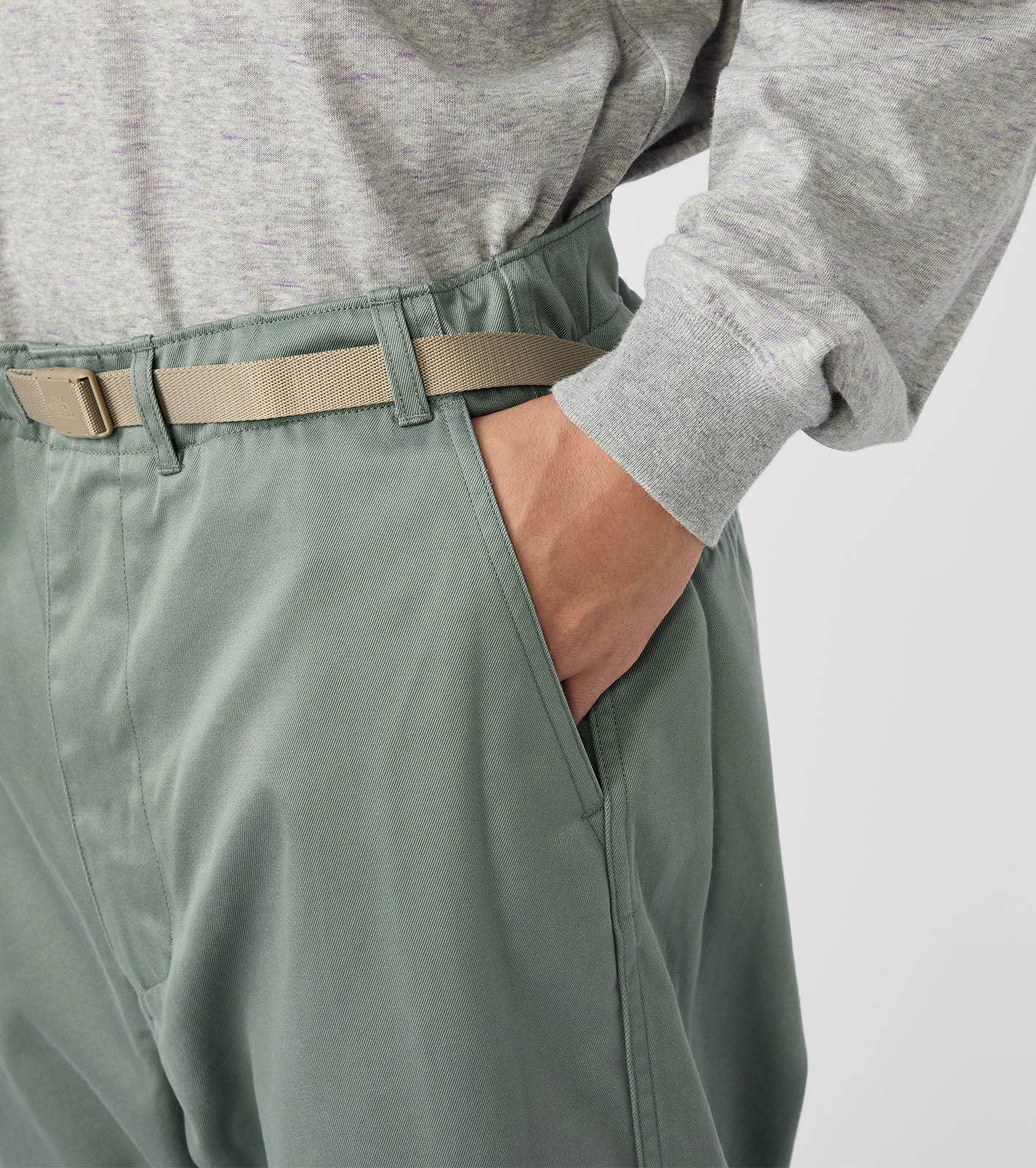 Chino Wide Straight Field Pants