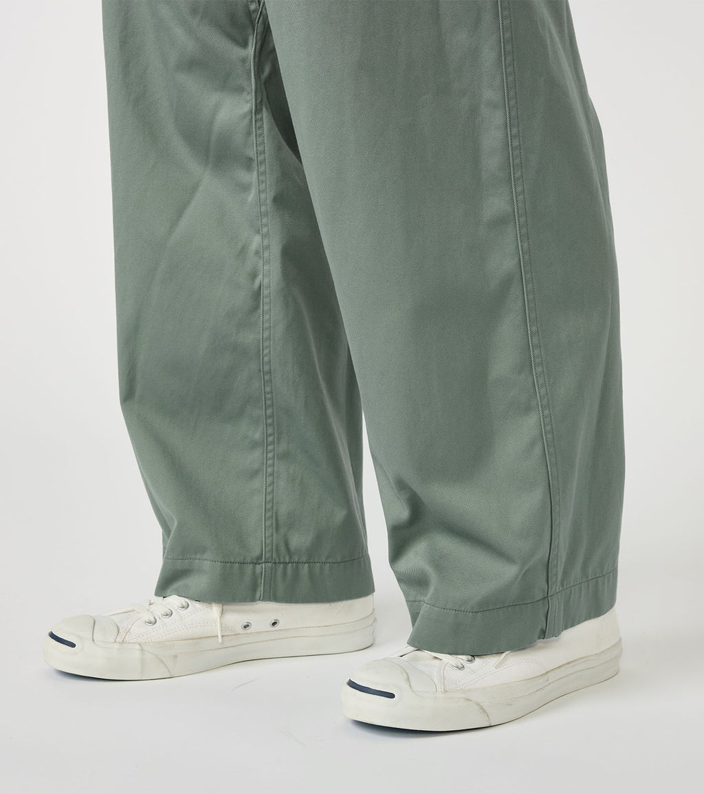 Chino Wide Straight Field Pants