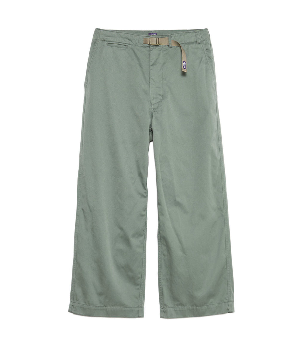 Chino Wide Straight Field Pants - LS(Light Sage)