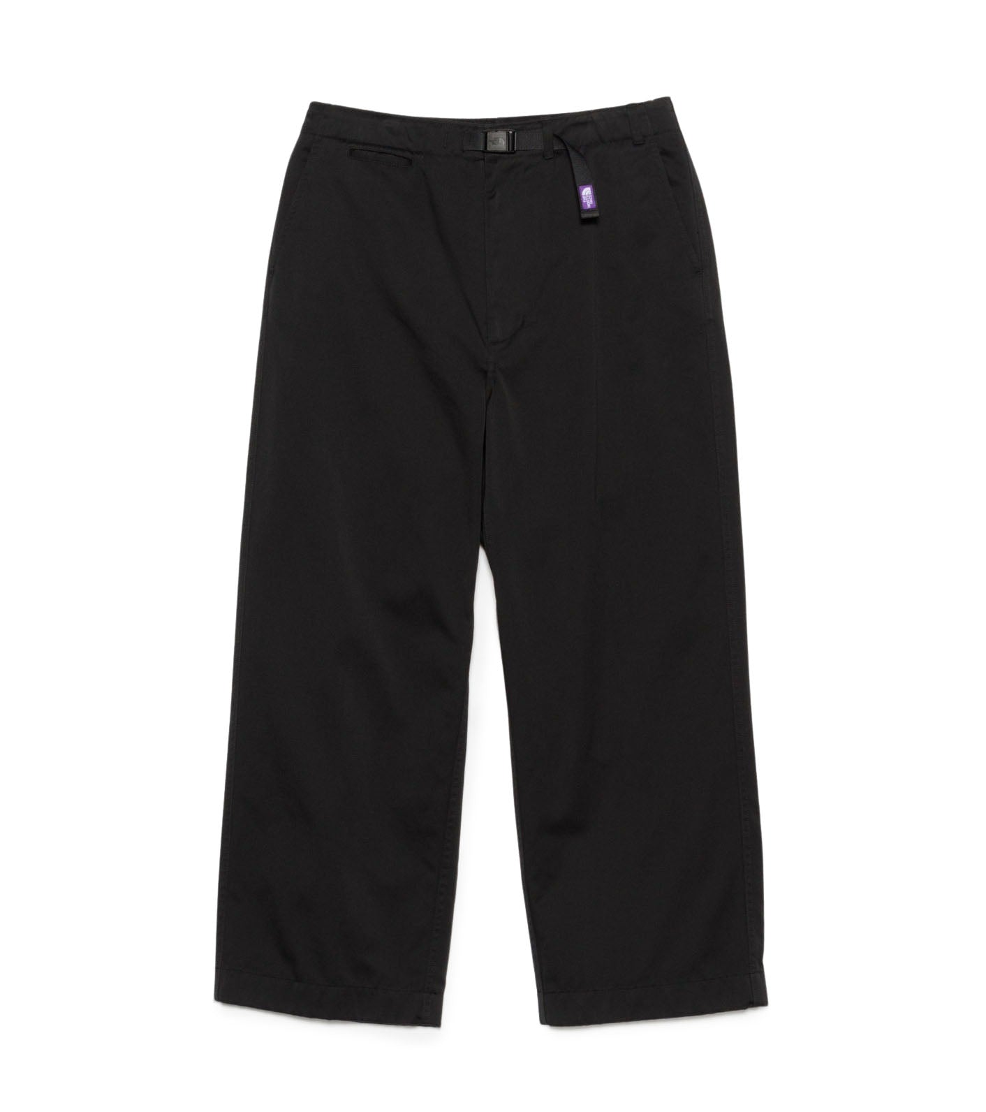 Chino Wide Straight Field Pants - K(Black)