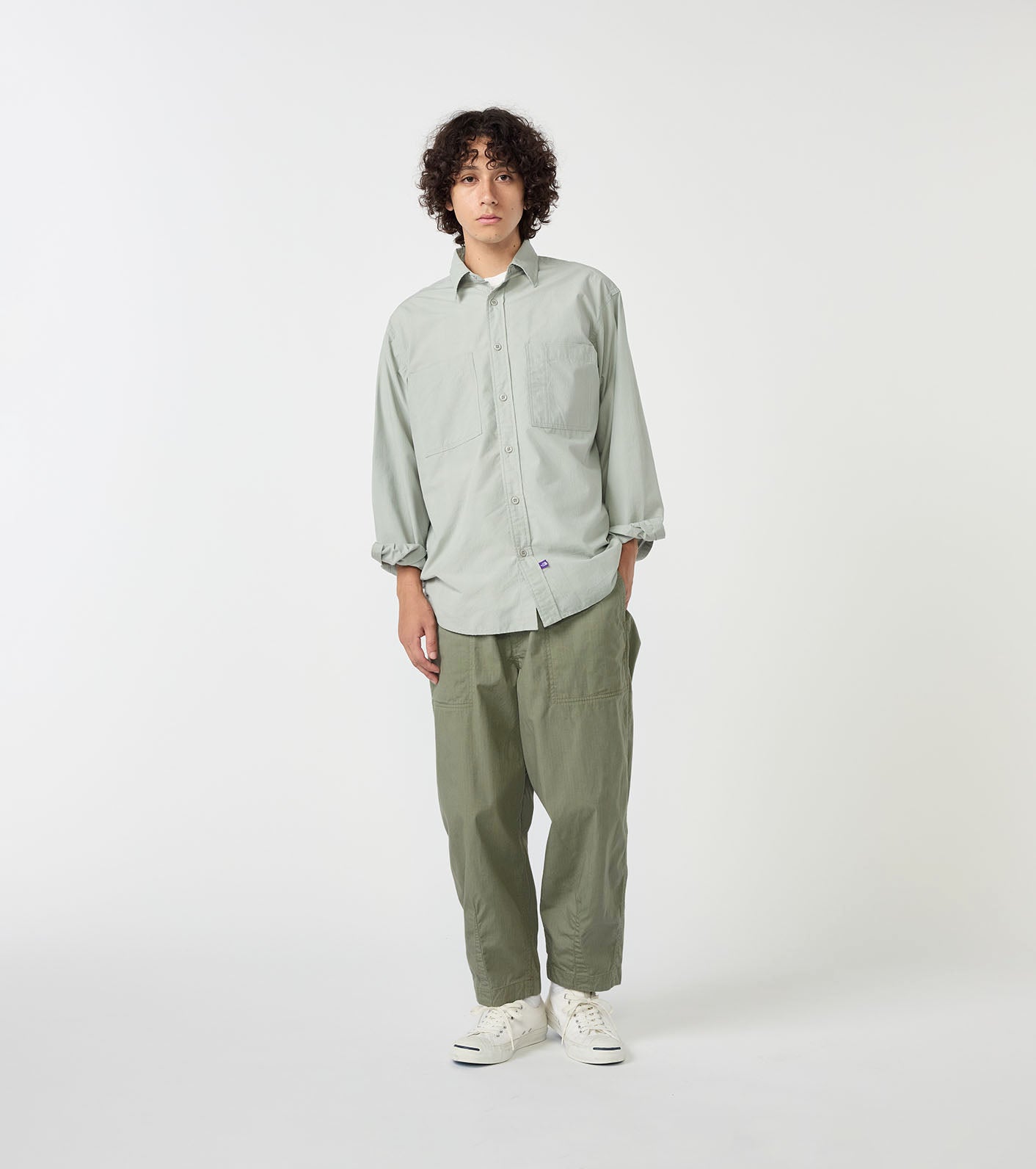 Ripstop Wide Cropped Field Pants
