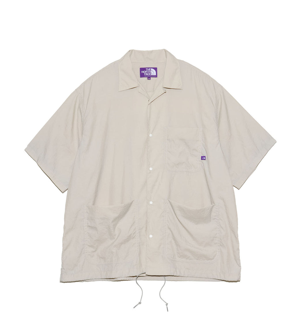 Nylon Taffeta Field S/S Shirt - LH(Light Gray)