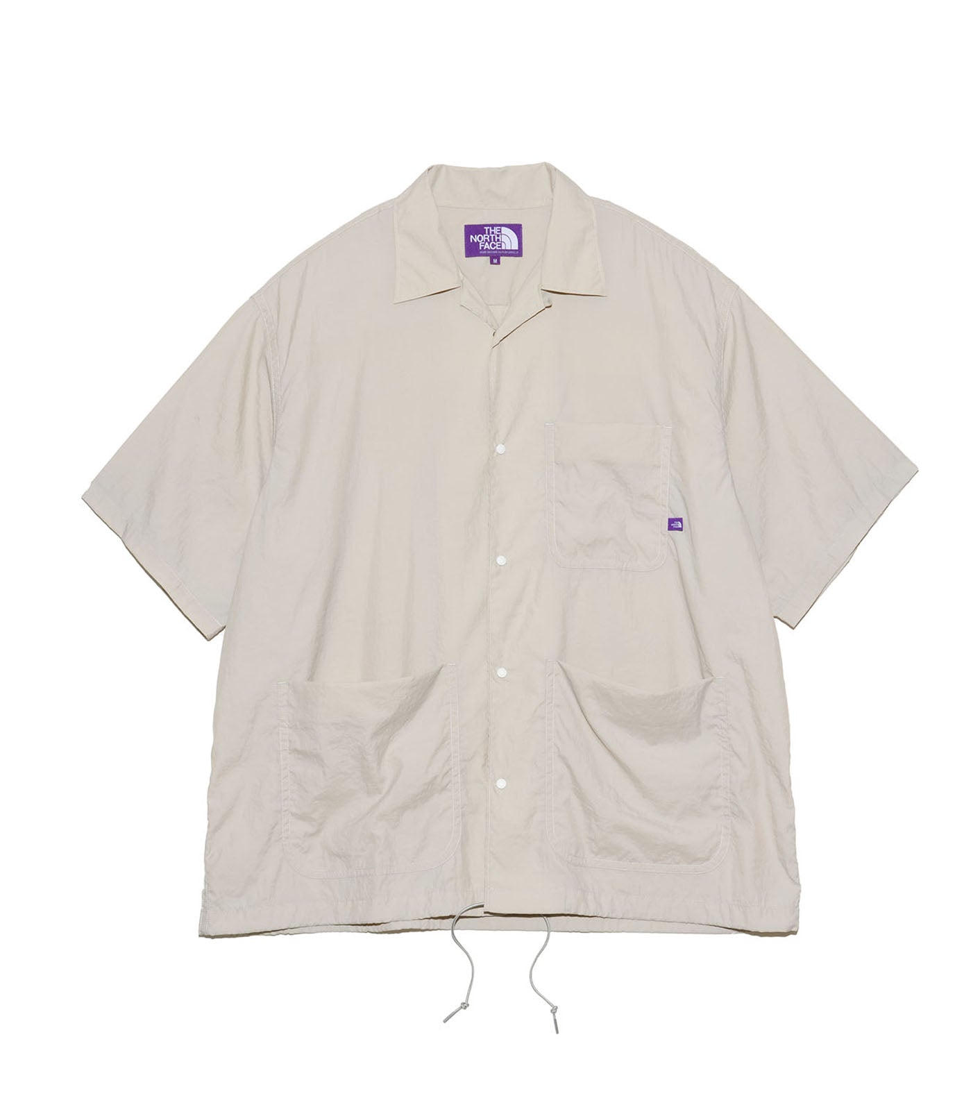 Nylon Taffeta Field S/S Shirt - LH(Light Gray)