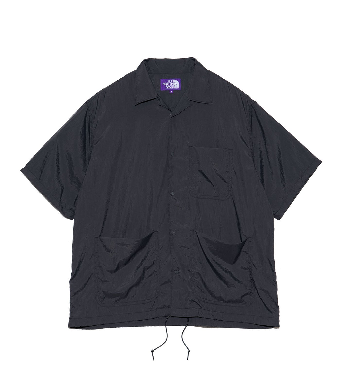 Nylon Taffeta Field S/S Shirt - AH(Asphalt Gray)