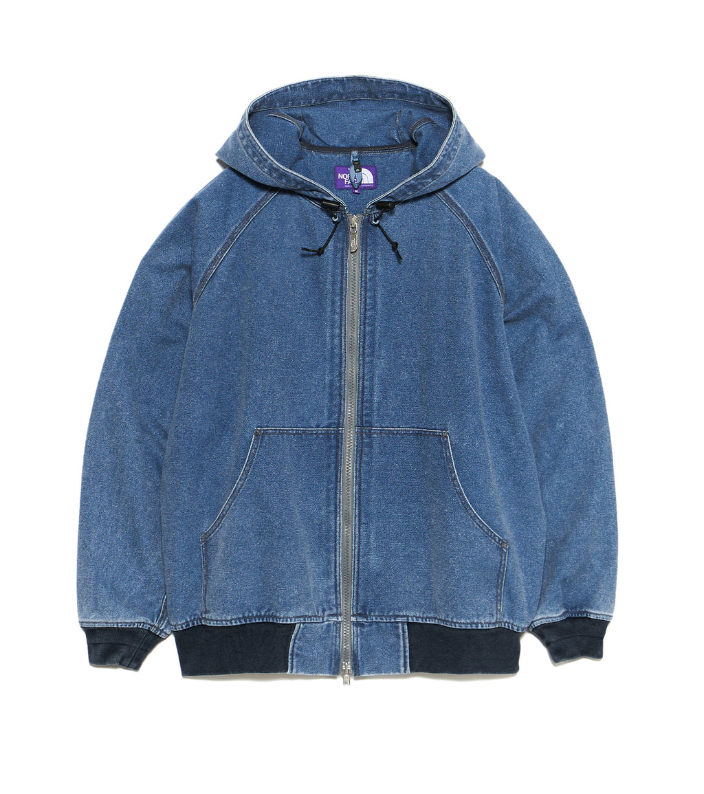 PLAS Indigo Field Parka - IB(Indigo Bleach)