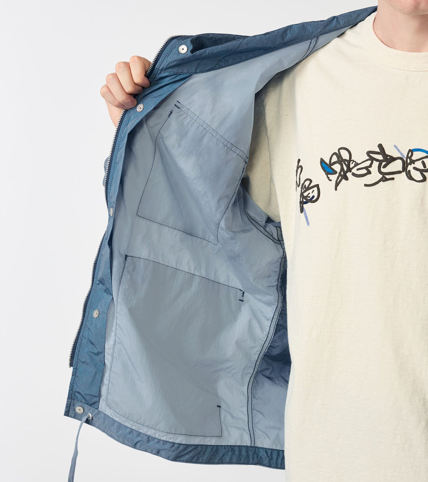 Uneven Dyed Field Mountain Parka