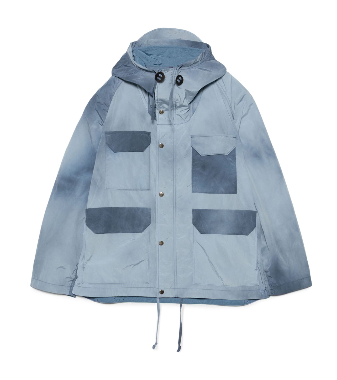 Uneven Dyed Field Mountain Parka - SX(Sax)