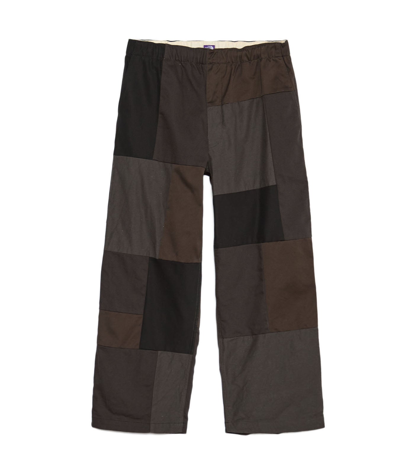 Cotton Twill Field Patchworked Pants - AH(Asphalt Gray)