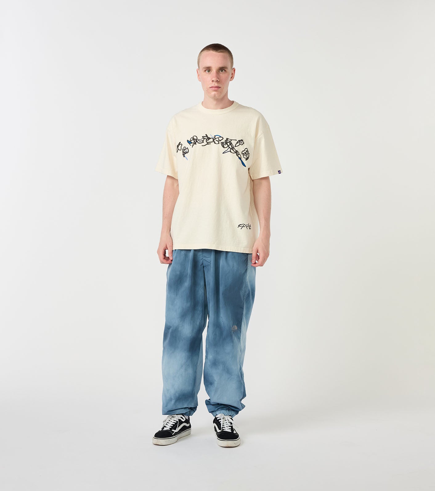 Uneven Dyed Field Pants