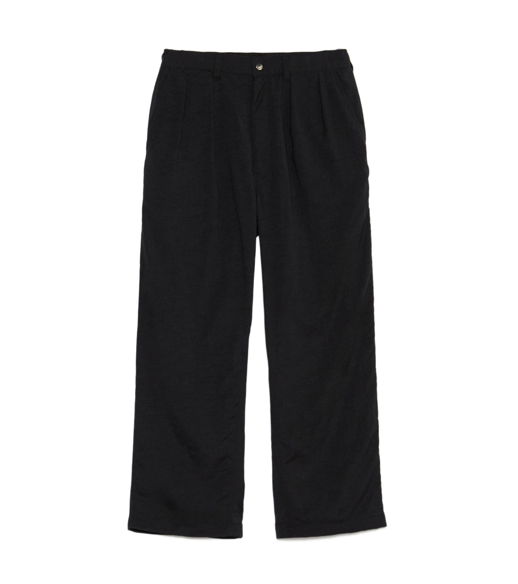 Nylon Twill Wide Field Pants - K(Black)
