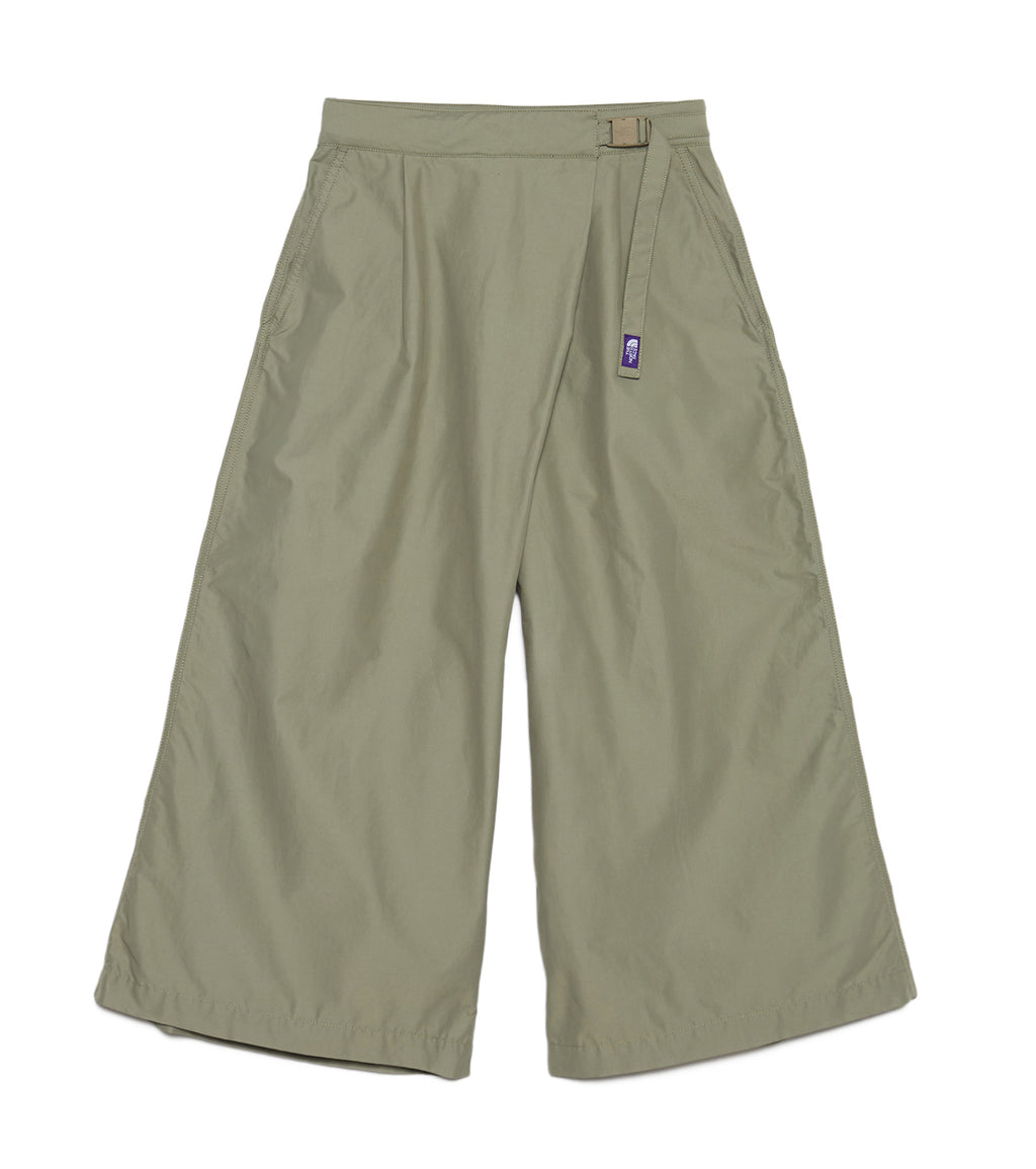 Double Peak Field Wrap Culotte - LS(Light Sage)
