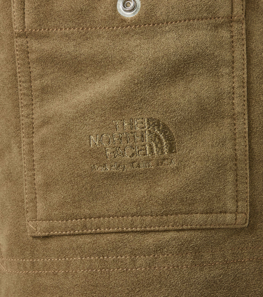 Synthetic Leather Field Shorts