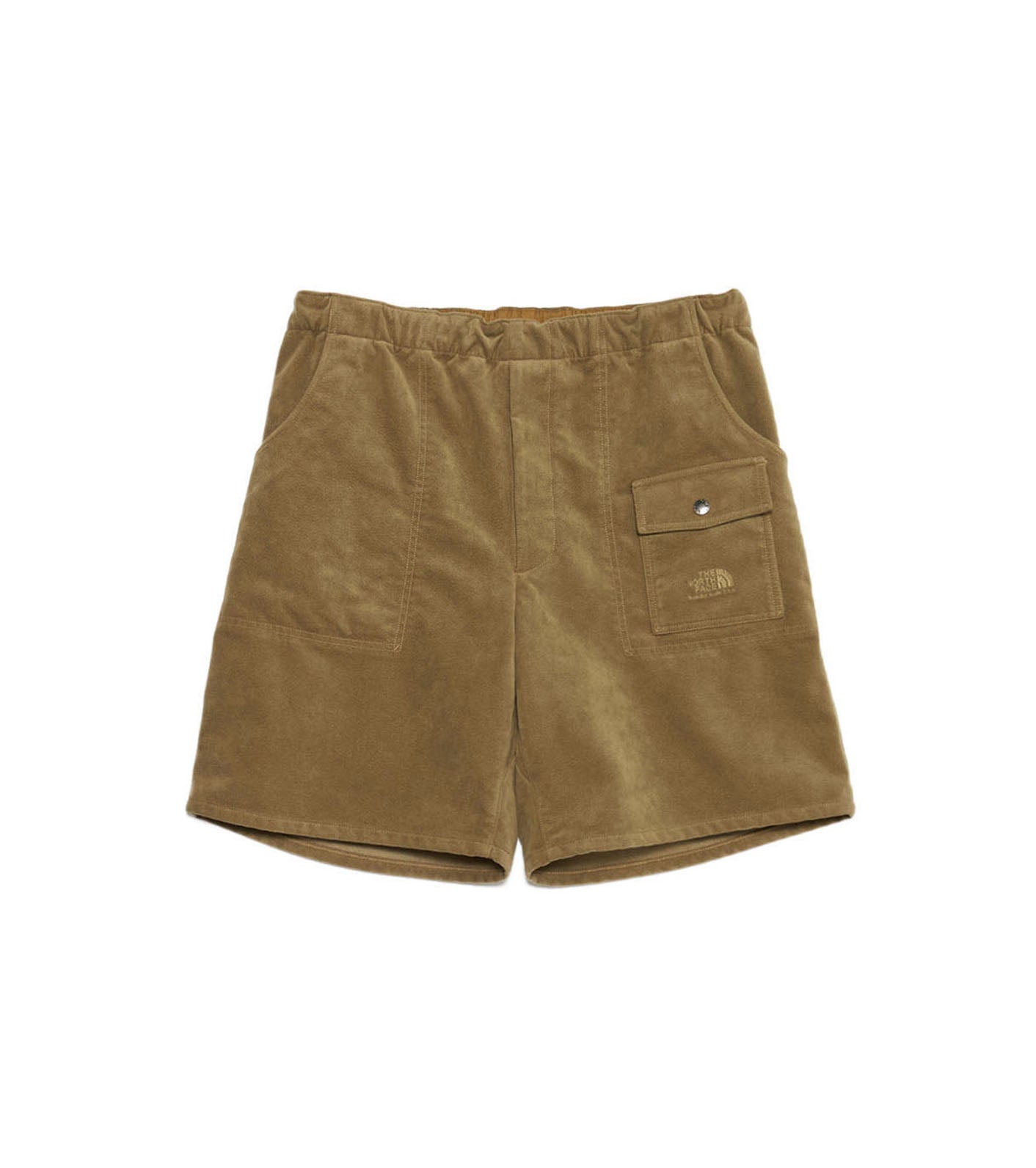 Synthetic Leather Field Shorts - BE(Beige)