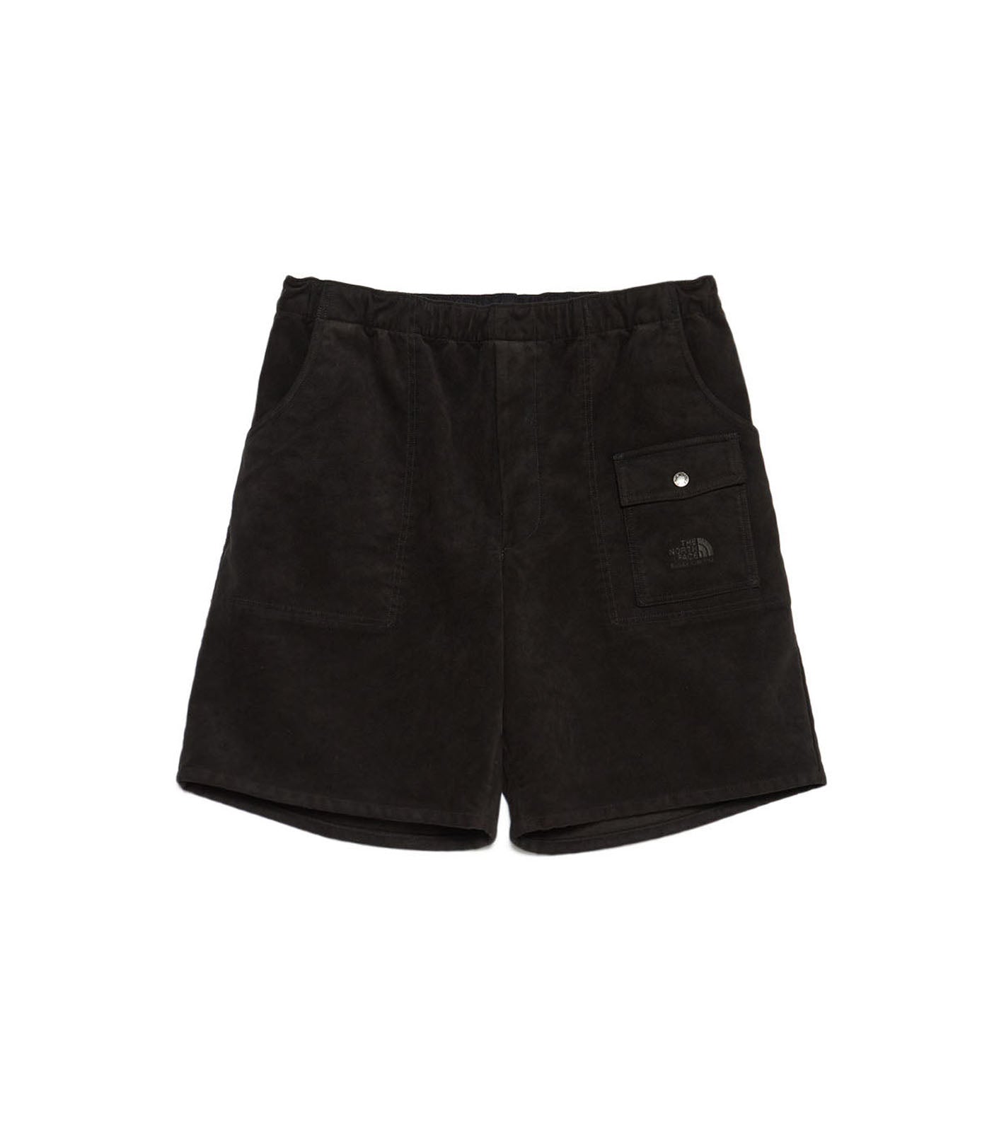 Synthetic Leather Field Shorts - K(Black)