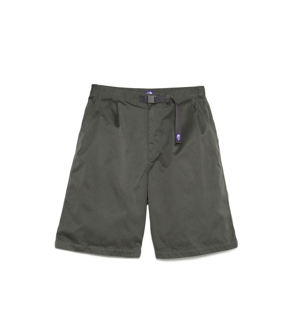Chino Tuck Field Shorts - AH(Asphalt Gray)