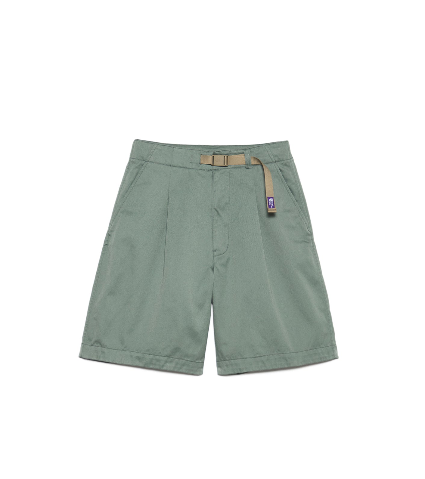 Chino Tuck Field Shorts - LS(Light Sage)