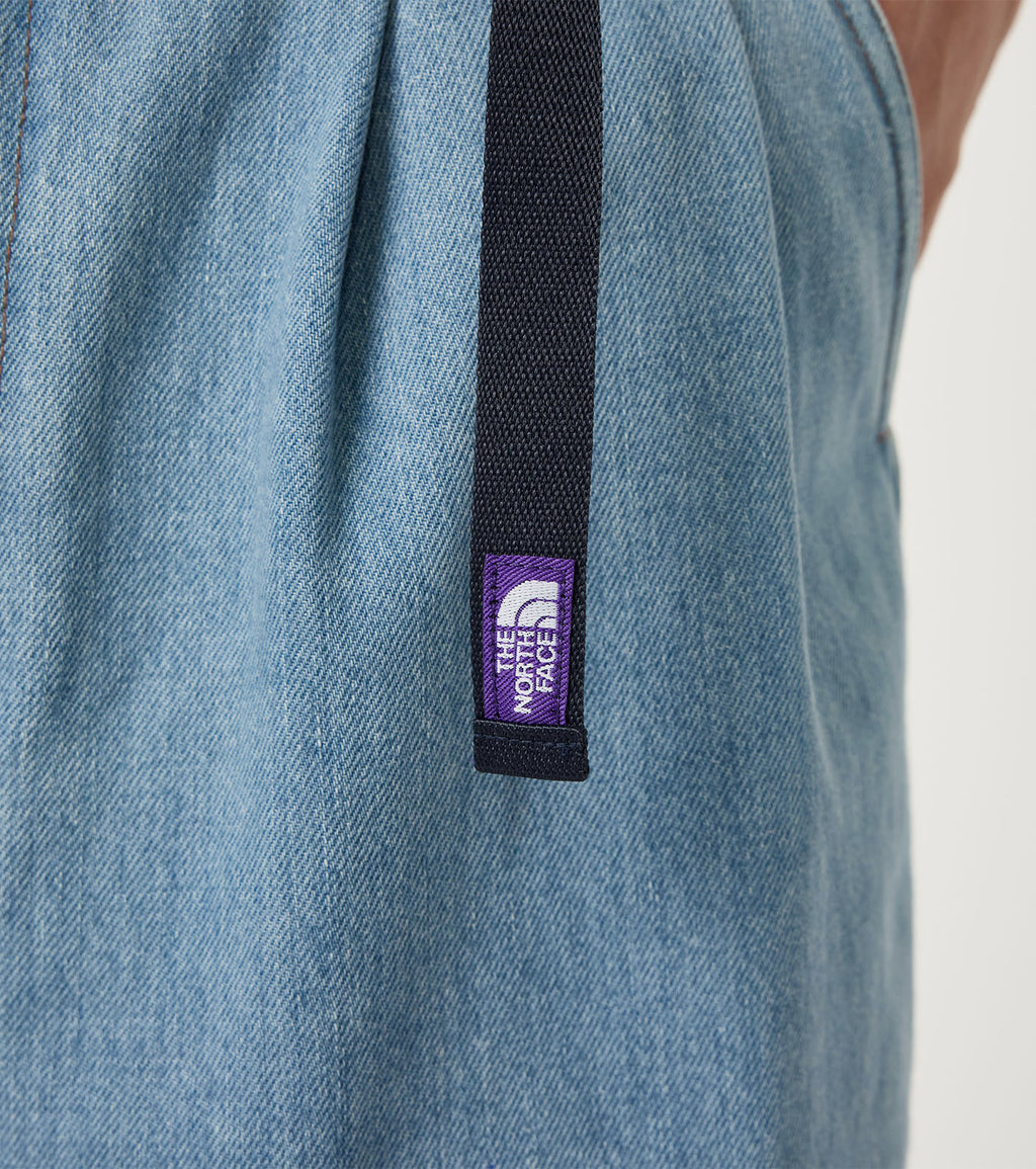 Denim Tuck Field Shorts