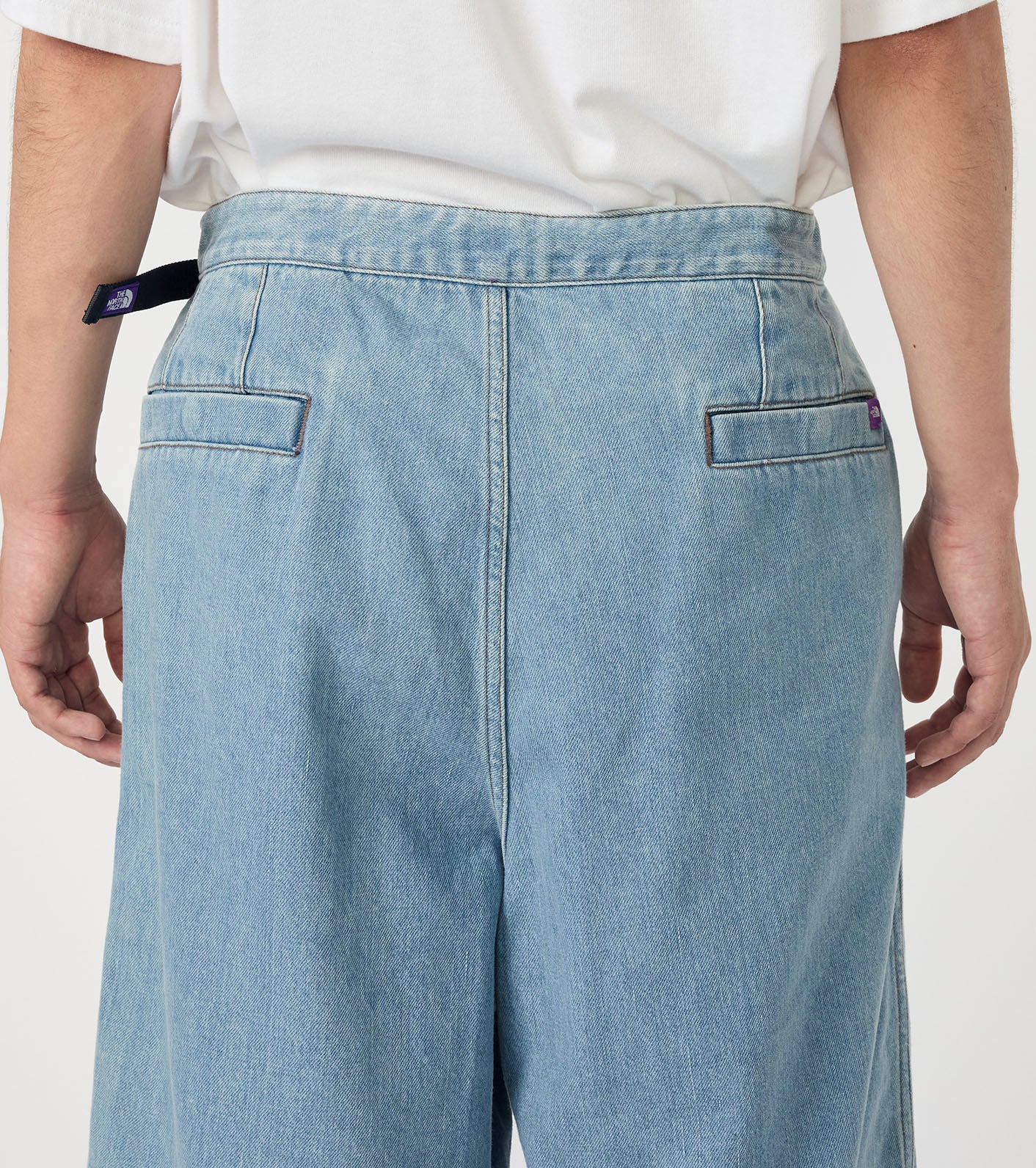 Denim Tuck Field Shorts