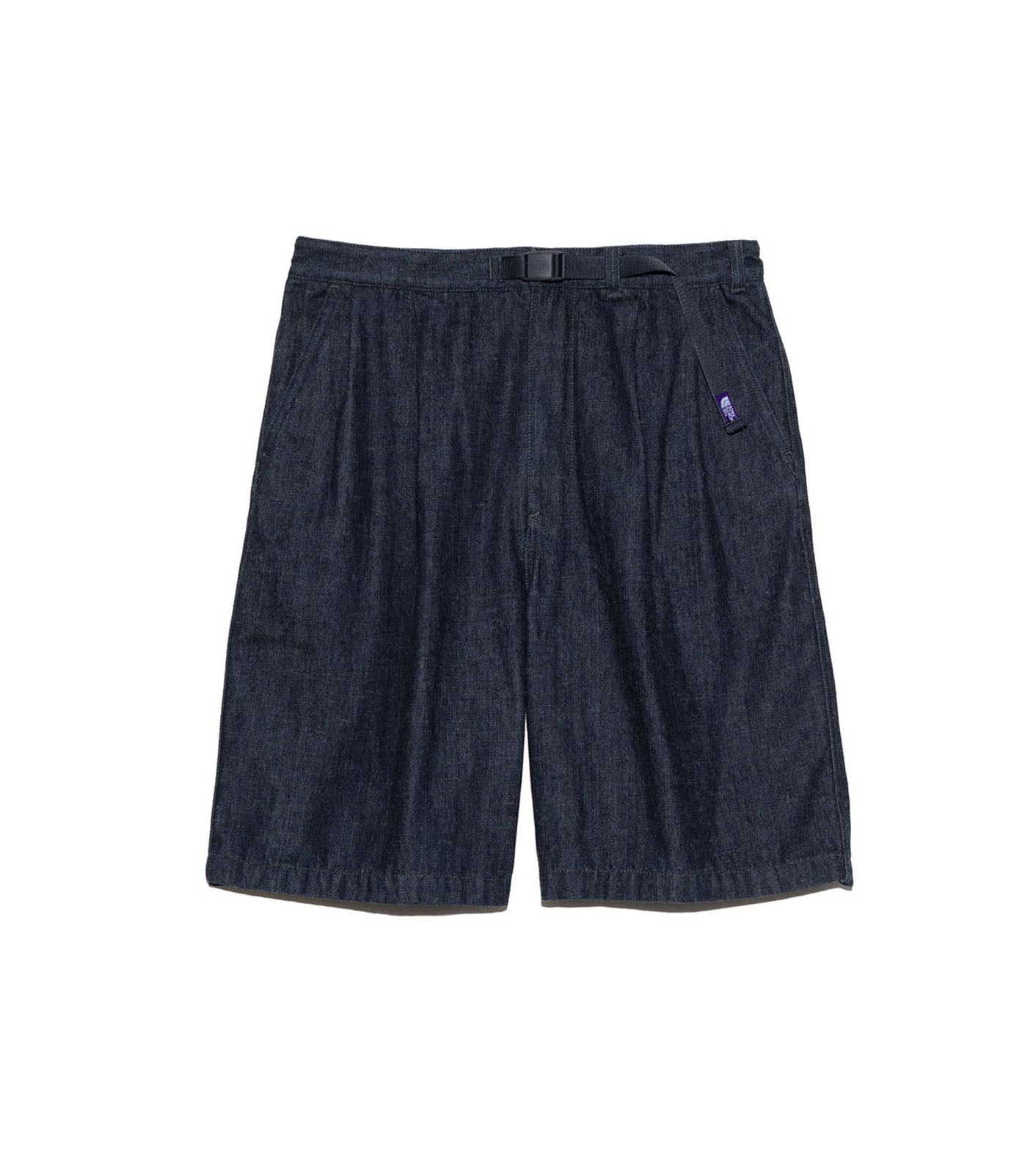 Denim Tuck Field Shorts - ID(Indigo)