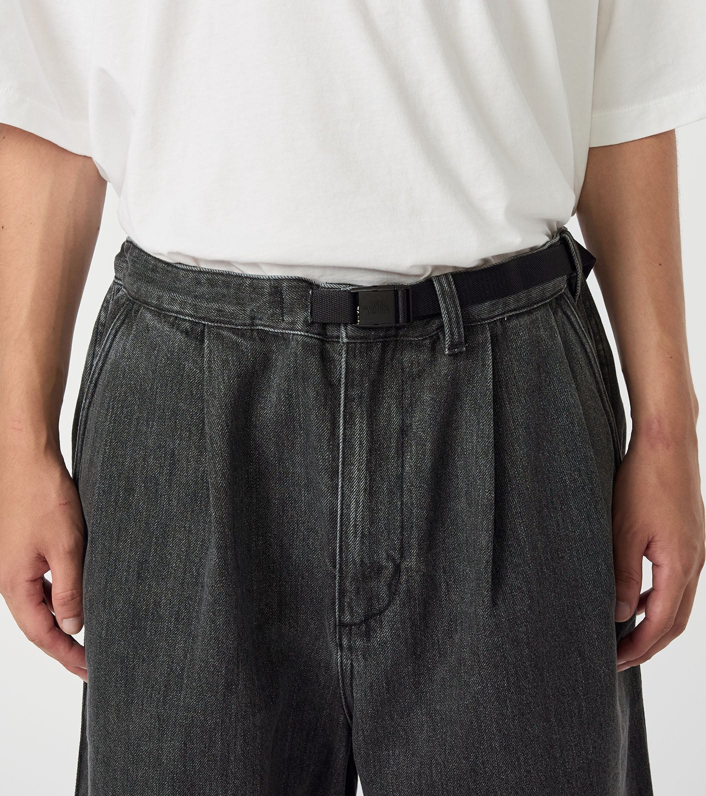 Denim Tuck Field Shorts