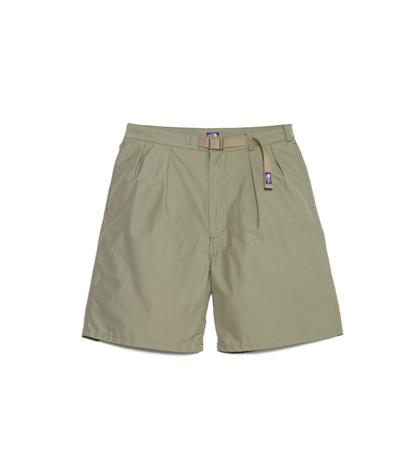 Double Peak Tuck Field Shorts - LS(Light Sage)