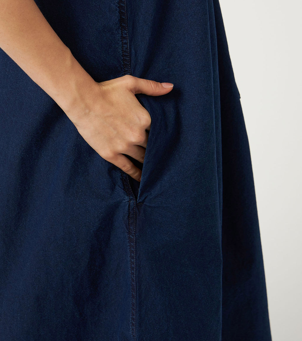 Cotton Nylon Weather Field Jumper Dress