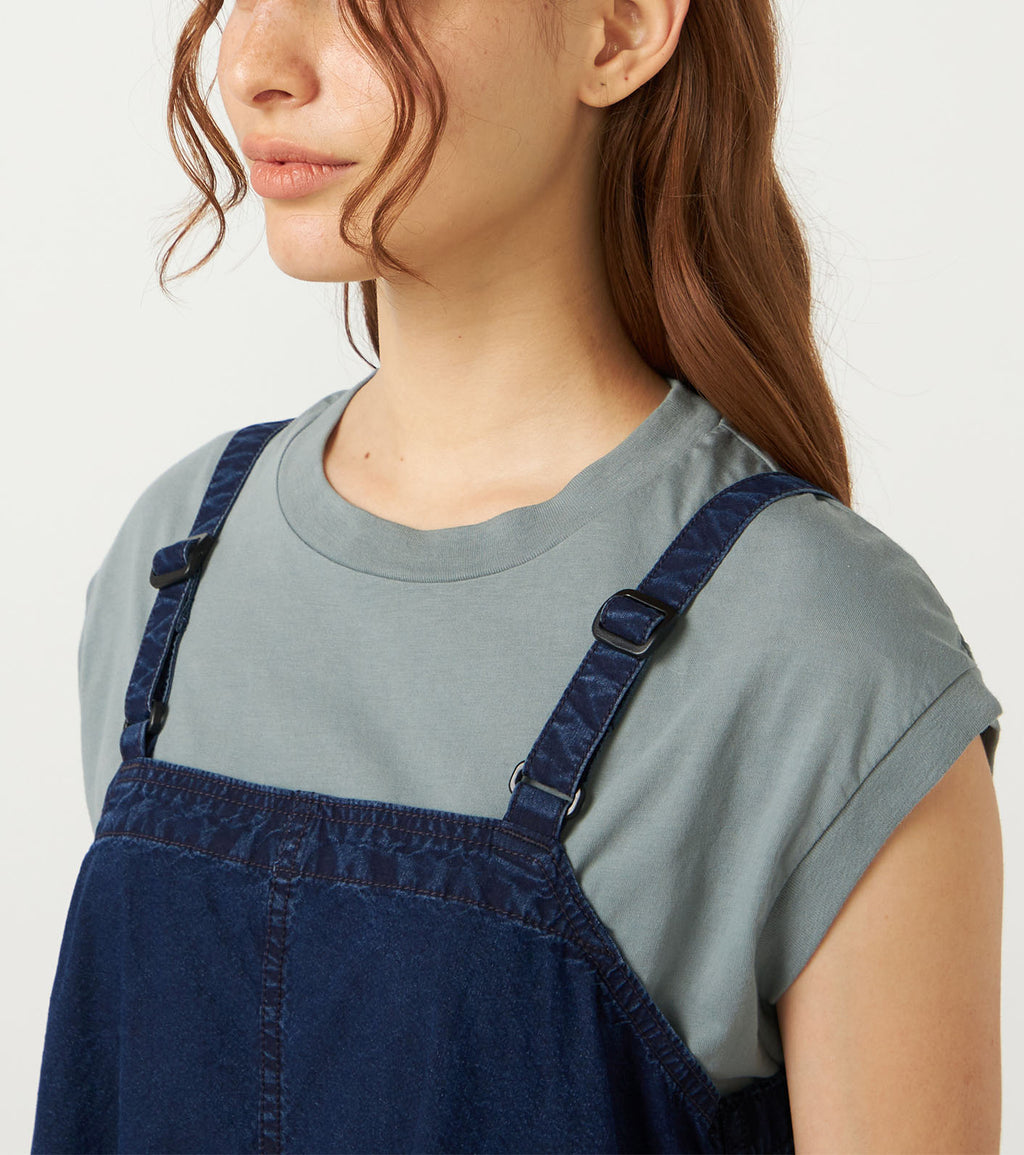 Cotton Nylon Weather Field Jumper Dress