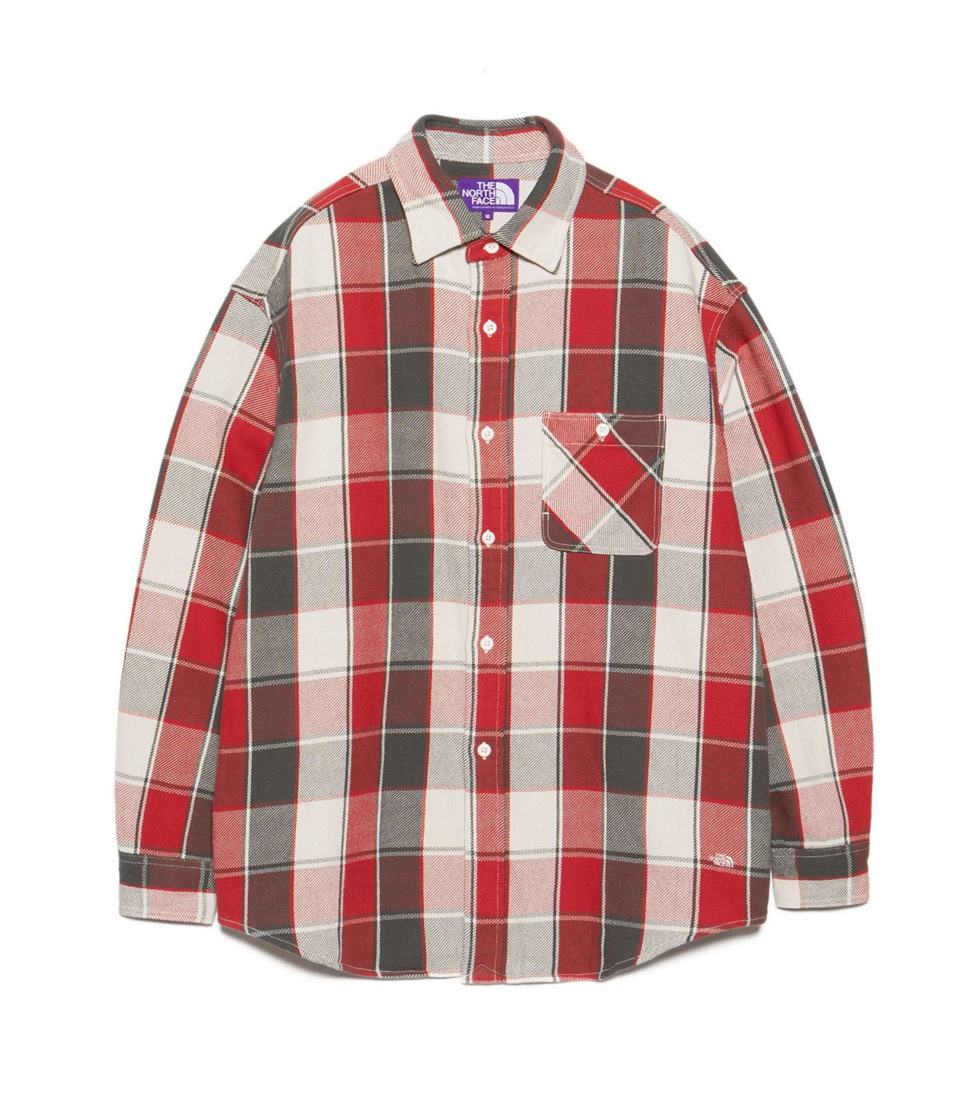 Flannel Plaid Field Shirt - R(Red)