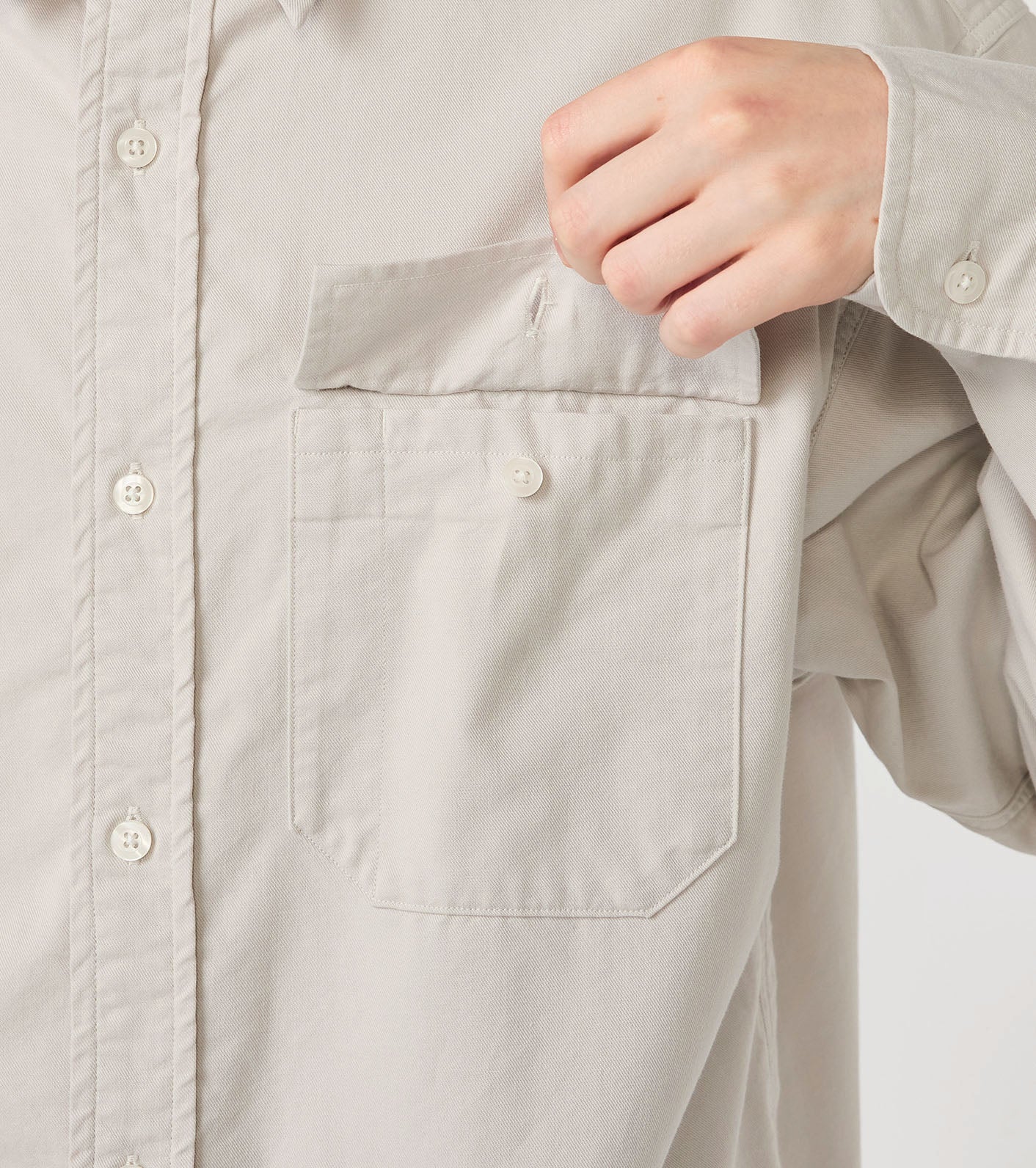Garment Dyed Field Twill Shirt