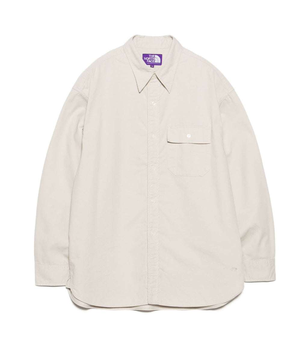 Garment Dyed Field Twill Shirt - ST(Stone)