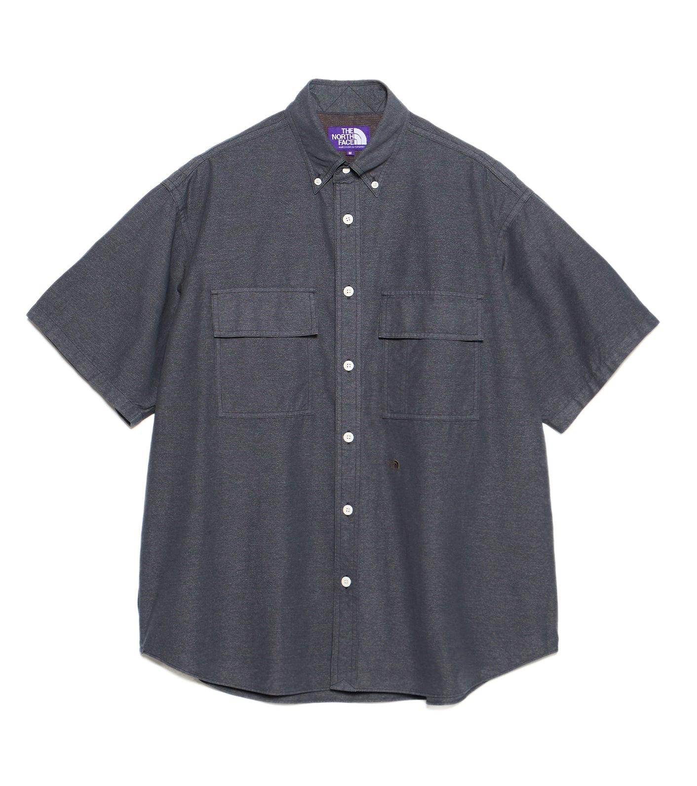 Button Down Field S/S Shirt - AH(Asphalt Gray)