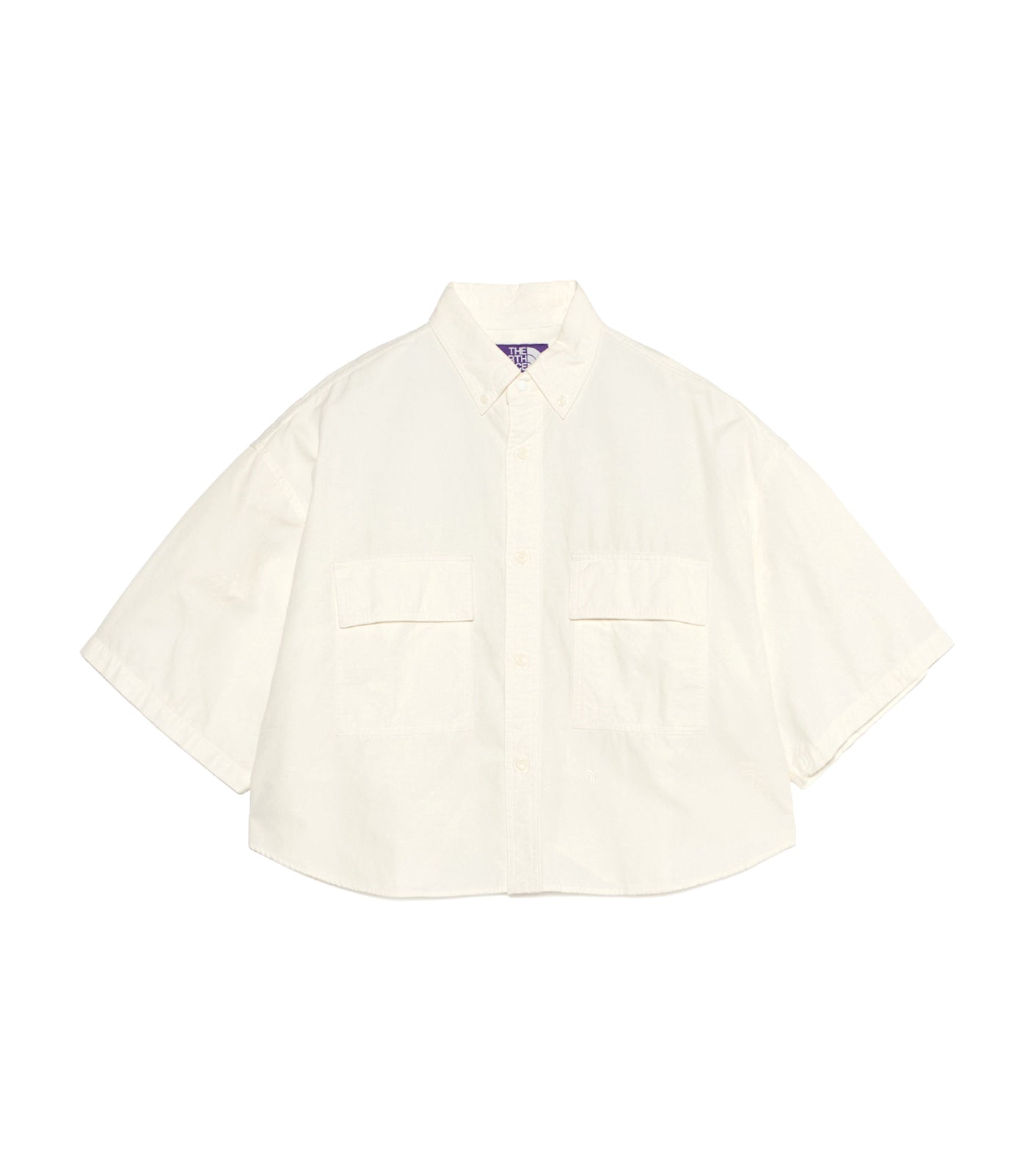 Button Down Field S/S Cropped Shirt