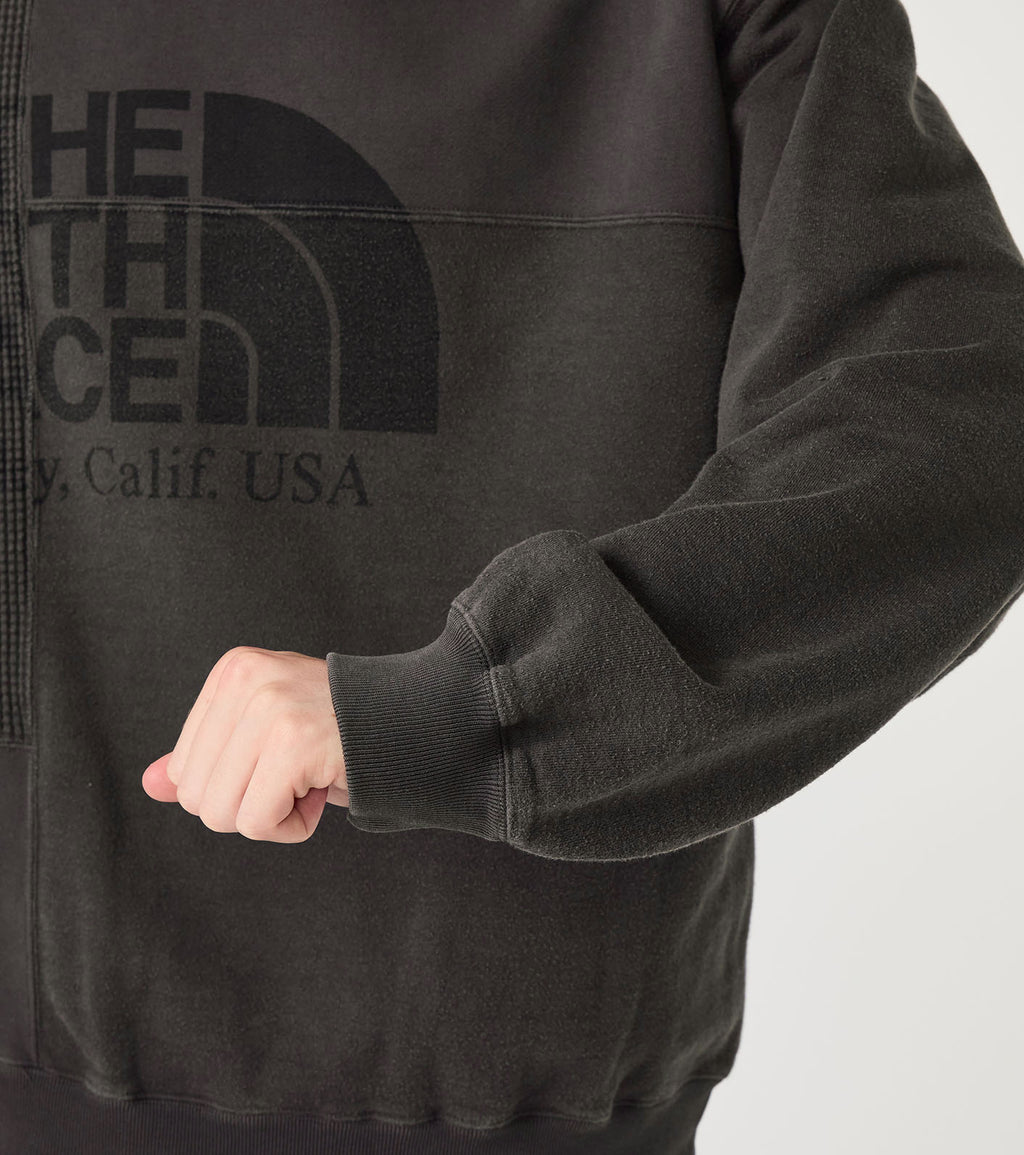 Field Patchworked Crewneck Sweatshirt