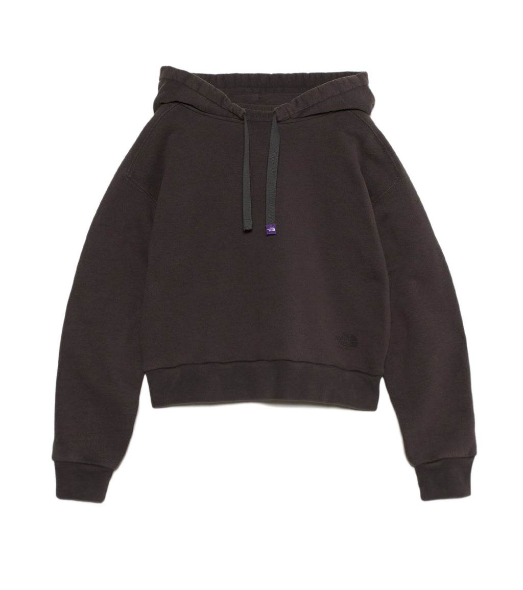 Garment Dyed Field Cropped Hoodie - CH(Charcoal)