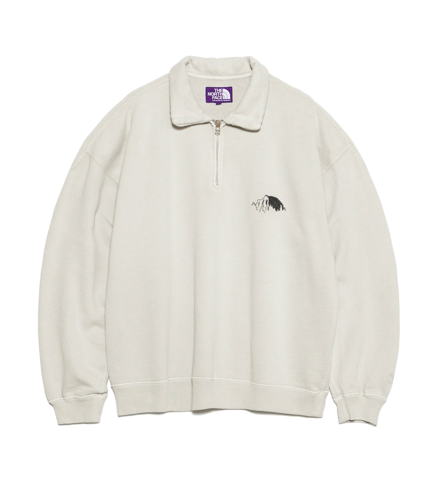 Garment Dyed Field Half Zip - ST(Stone)