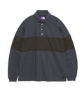 Garment Dyed Field Rugby Shirt - CH(Charcoal)