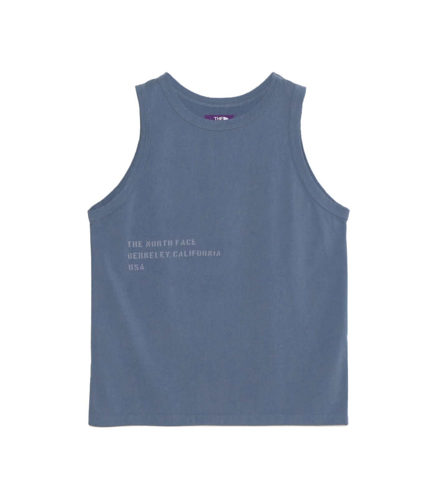 Garment Dyed Lettered Field Tank - BL(Blue)