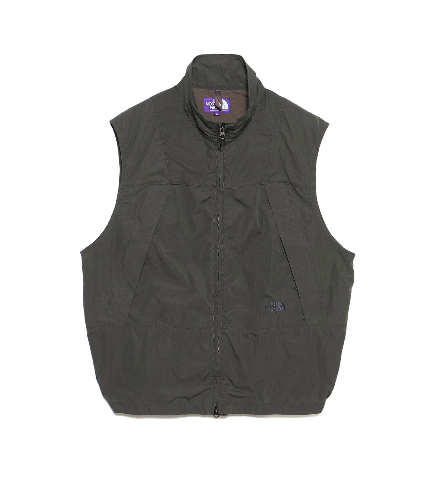 Brushed Weather Mountain Wind Vest - AH(Asphalt Gray)