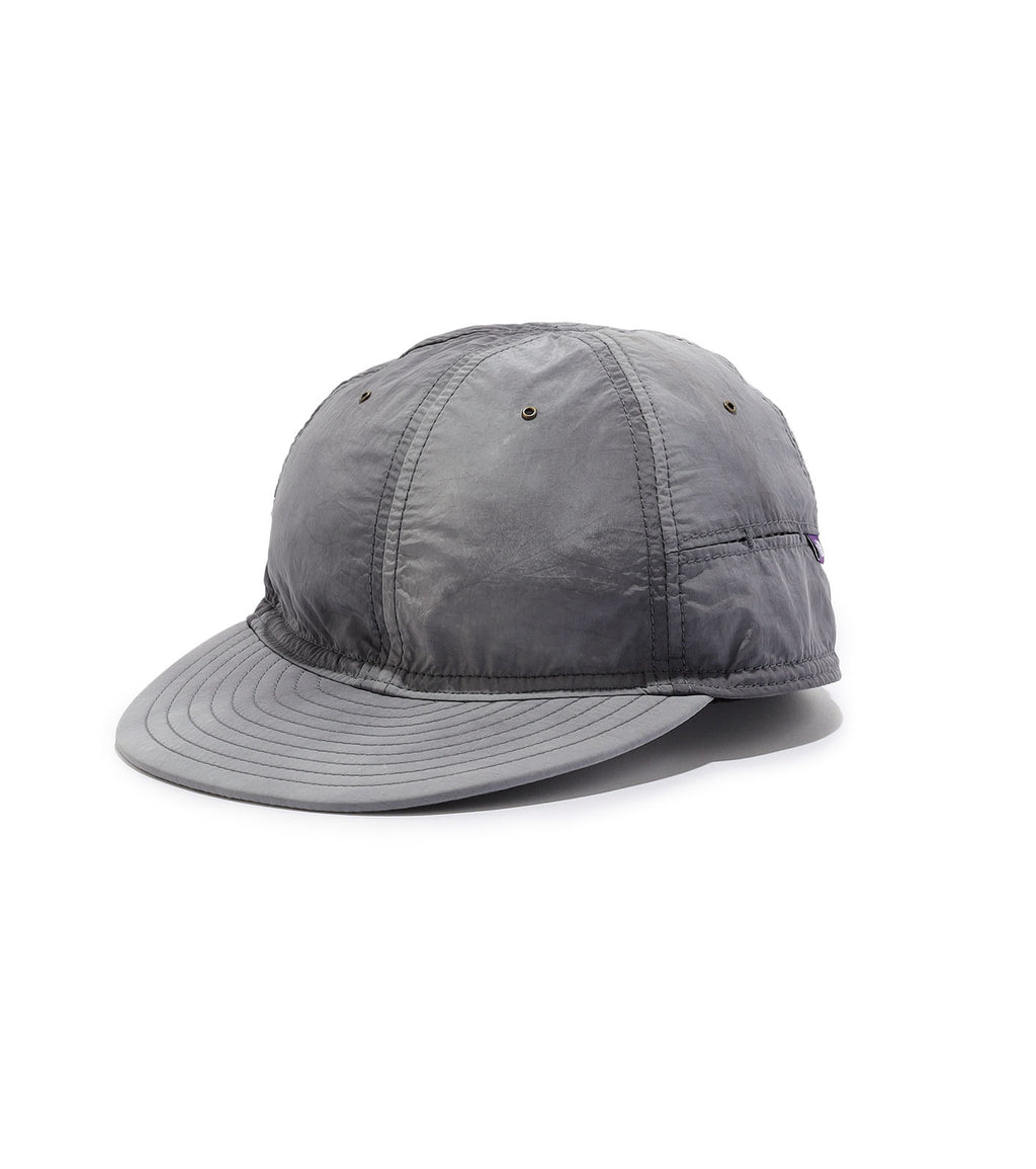 Uneven Dyed Field Cap - AH(Asphalt Gray)
