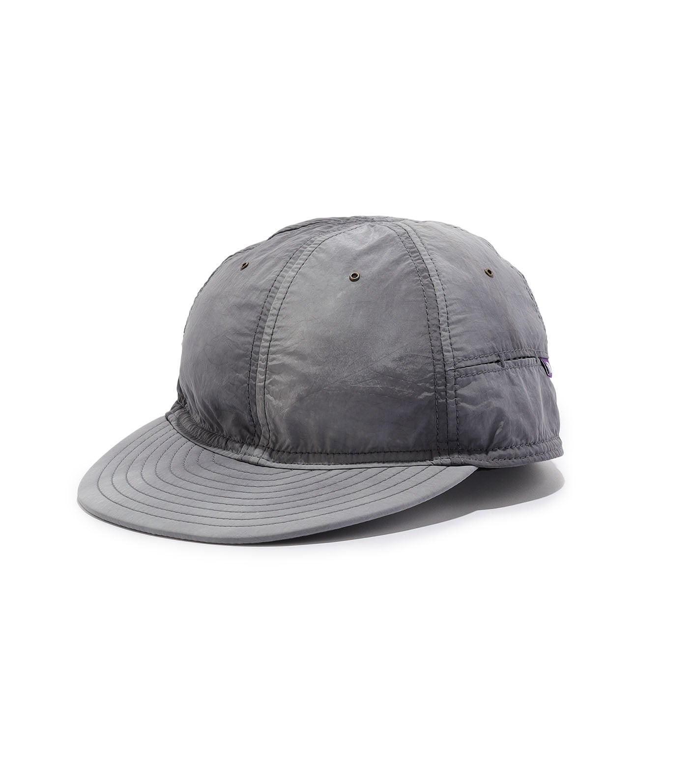 Uneven Dyed Field Cap - AH(Asphalt Gray)