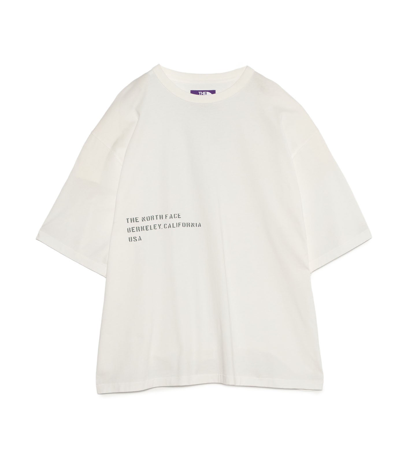 Garment Dyed Lettered Field Tee - OW(Off White)