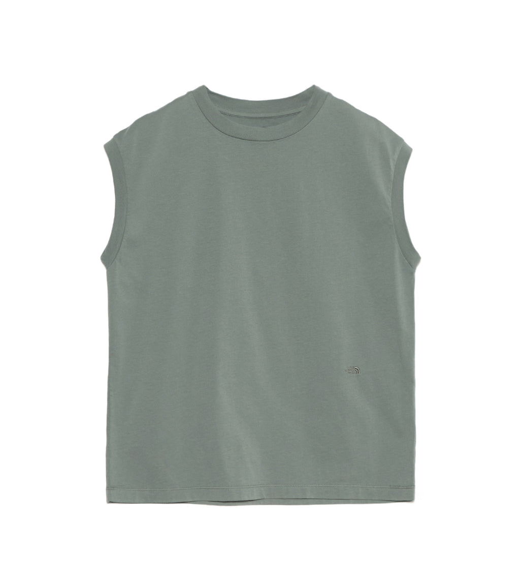 Garment Dyed Field Sleeveless Tee - LS(Light Sage)