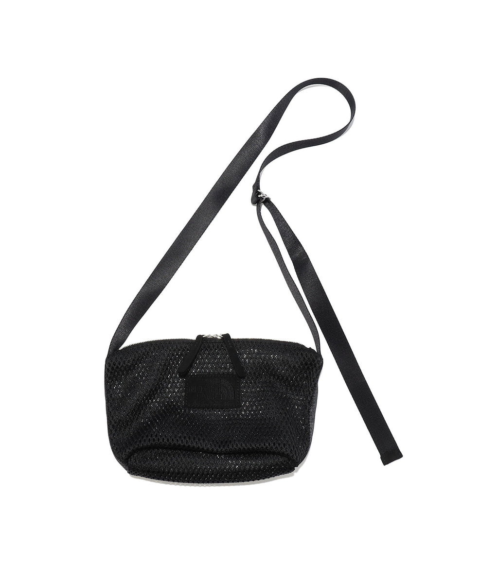 Mesh Field Small Shoulder Bag - K(Black)