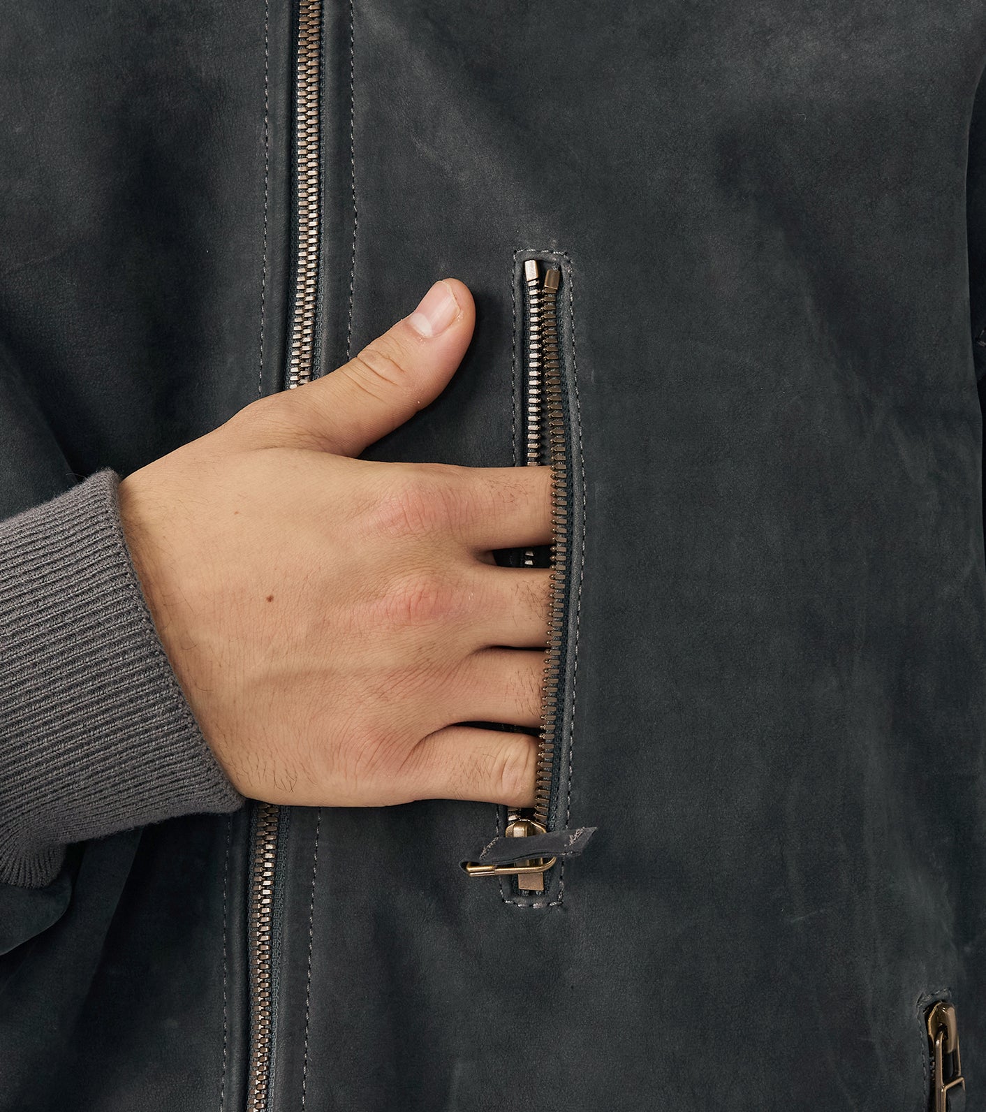 nanamica Exclusive Leather Jacket