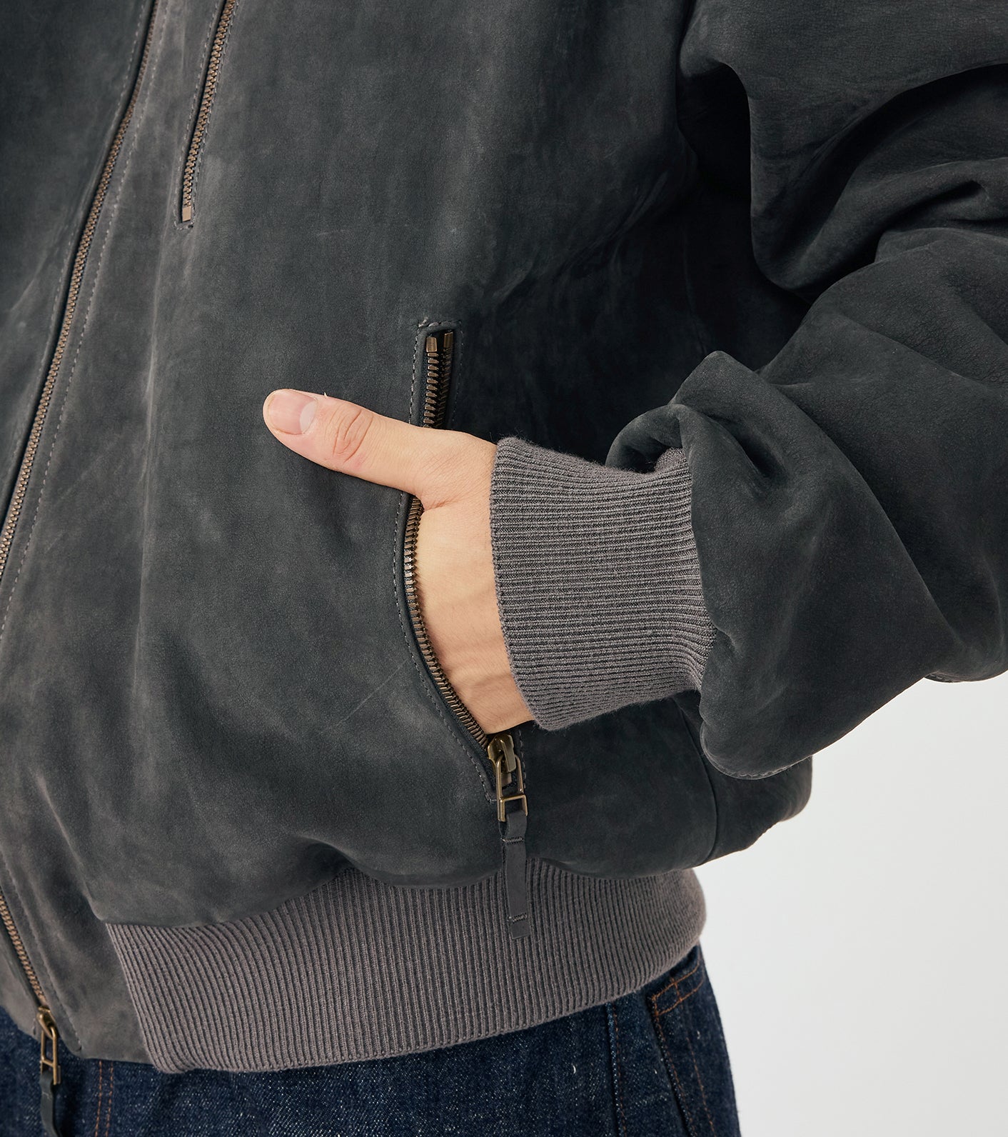 nanamica Exclusive Leather Jacket